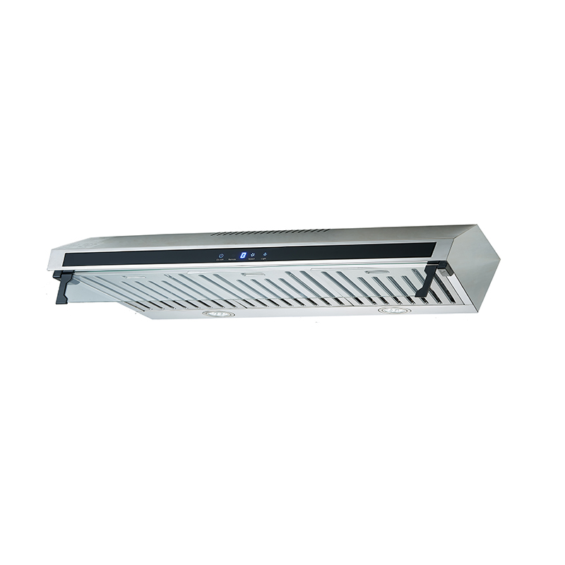 Advanced 90cm Slim Range Hood, An Essential Electrical Appliance, Offers Modern Ventilation Solutions for Contemporary Kitchens.
