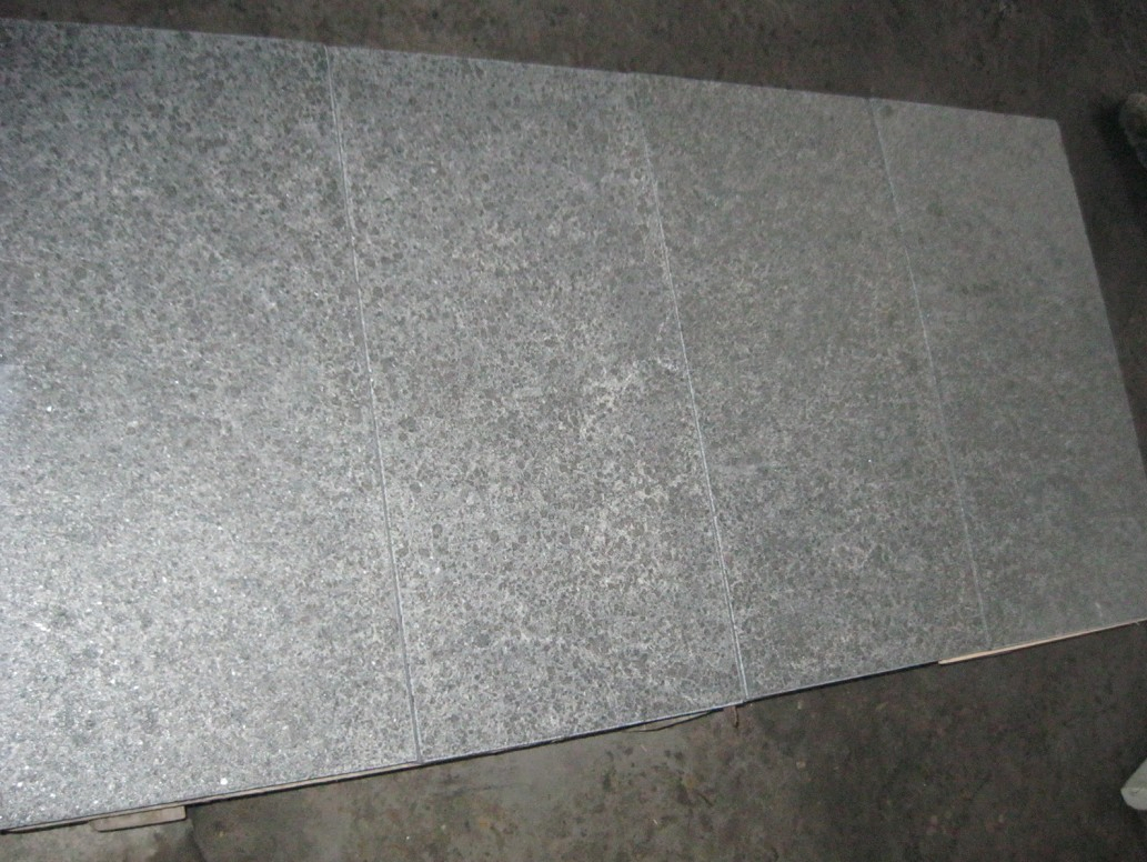 Flamed G684 Black Basalt Tiles for Swimming Pool & Floor and Wall Decoration