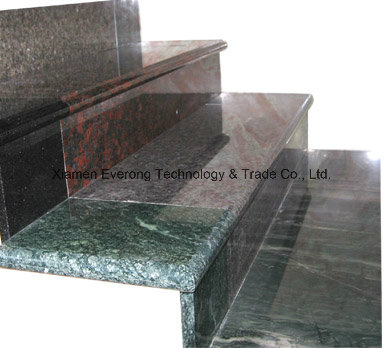 Natural Building Material Marble Steps and Granite Stone Stair