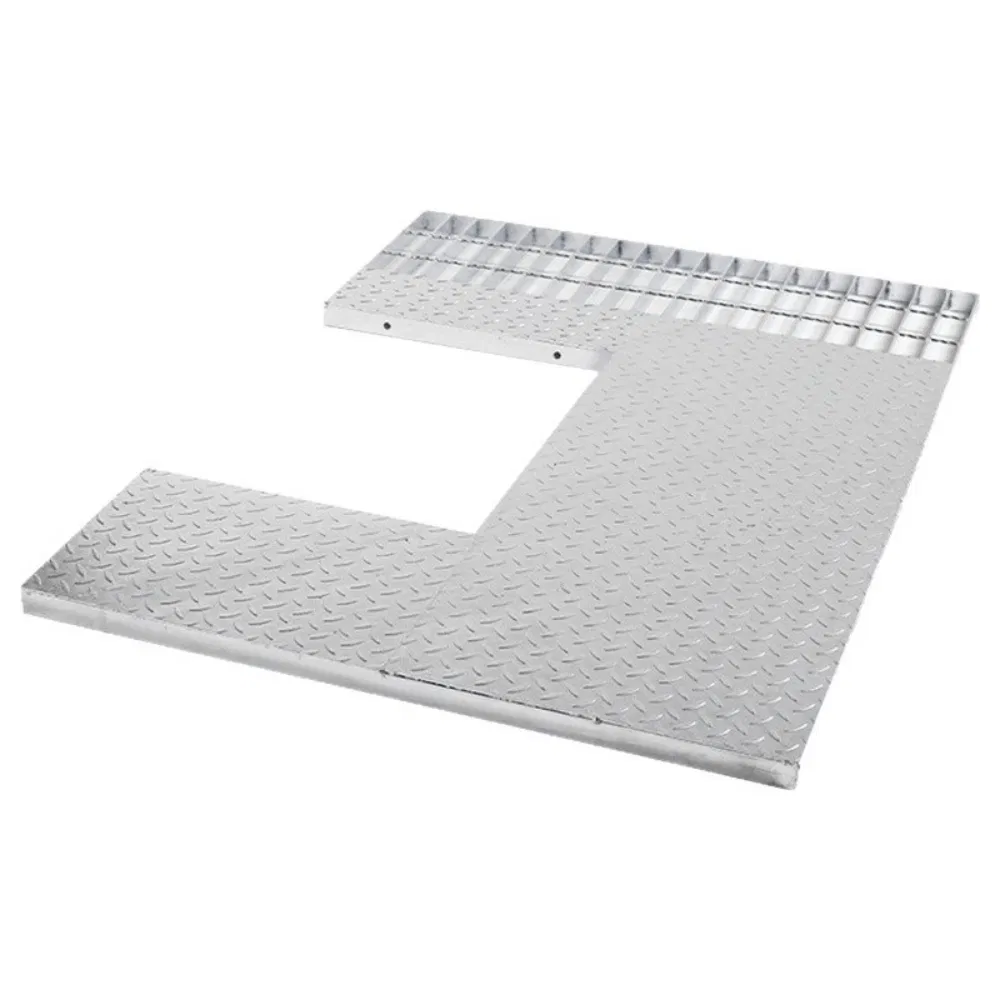 Composite Steel Grating Power Plant Steel Structure Composite Patterned Front Guard Steel Grating Hot-DIP Galvanized Power Distribution Room Steel Patterned