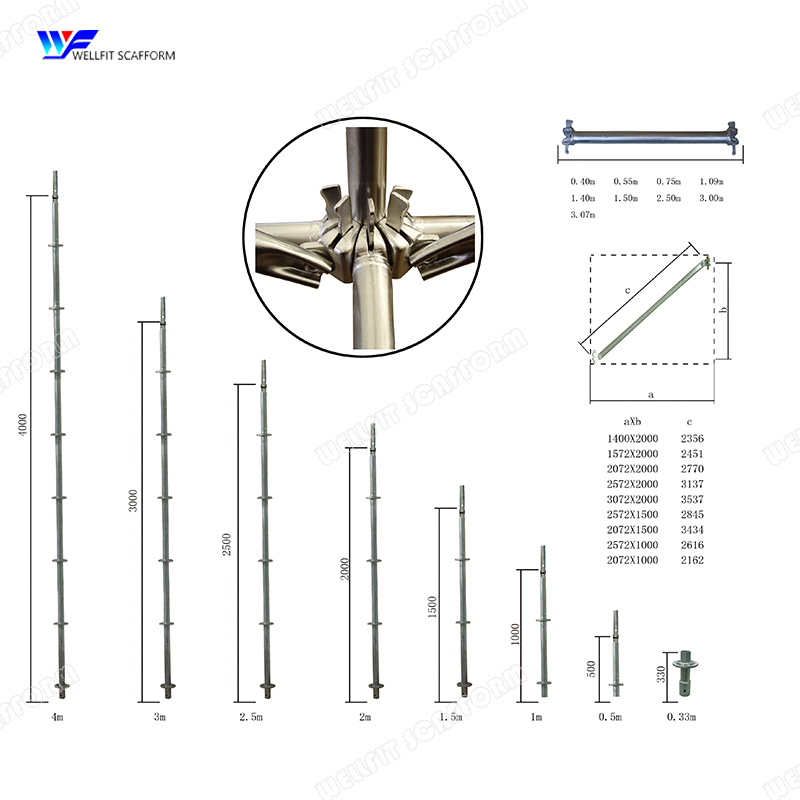 Galvanized Ring Lock Scaffolding, All Round Scaffolding