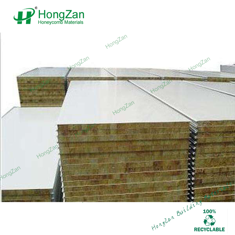 Thermal Insulation Sandwich Panel Rock Wool Composite Panel