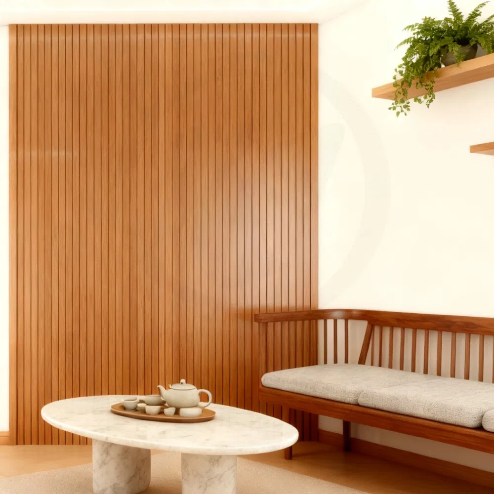 Reasonable Price Soundproof Wood Veneer Slat Acoustic Panel