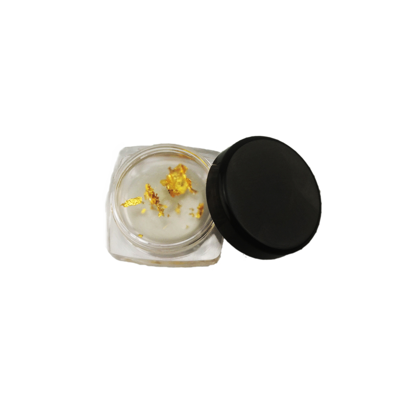OEM Gold Foil Jello Moisturizer Lips for Long Lasting Transparent Shine Lip Balm 5g