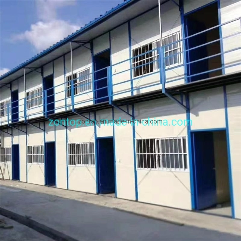 China Ready Made Steel Structure Anti Quake Prefab Farm House Sandwich Panel Water Proof House K Type Prefabricated House