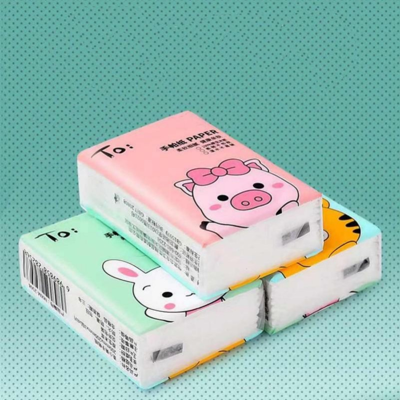 Facial Tissue Factory Direct Ultra Soft Virgin Pulp Facial Tissue 3 Ply Pocket Tissue for Home and Travel