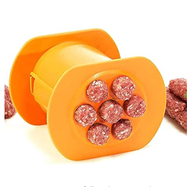Barbecue Grilling Party Cevapcici Manual Meat Sausage Hot Dog Mold Maker