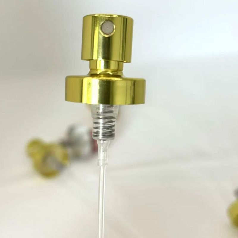 Factory Price Aluminum Fine Mist Sprayer Pump for 20mm Caliber Perfume Bottle