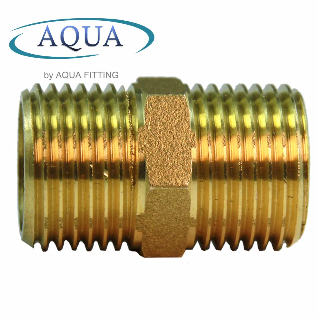 Brass Water Pipe Fitting Connector Push Metal Fittings