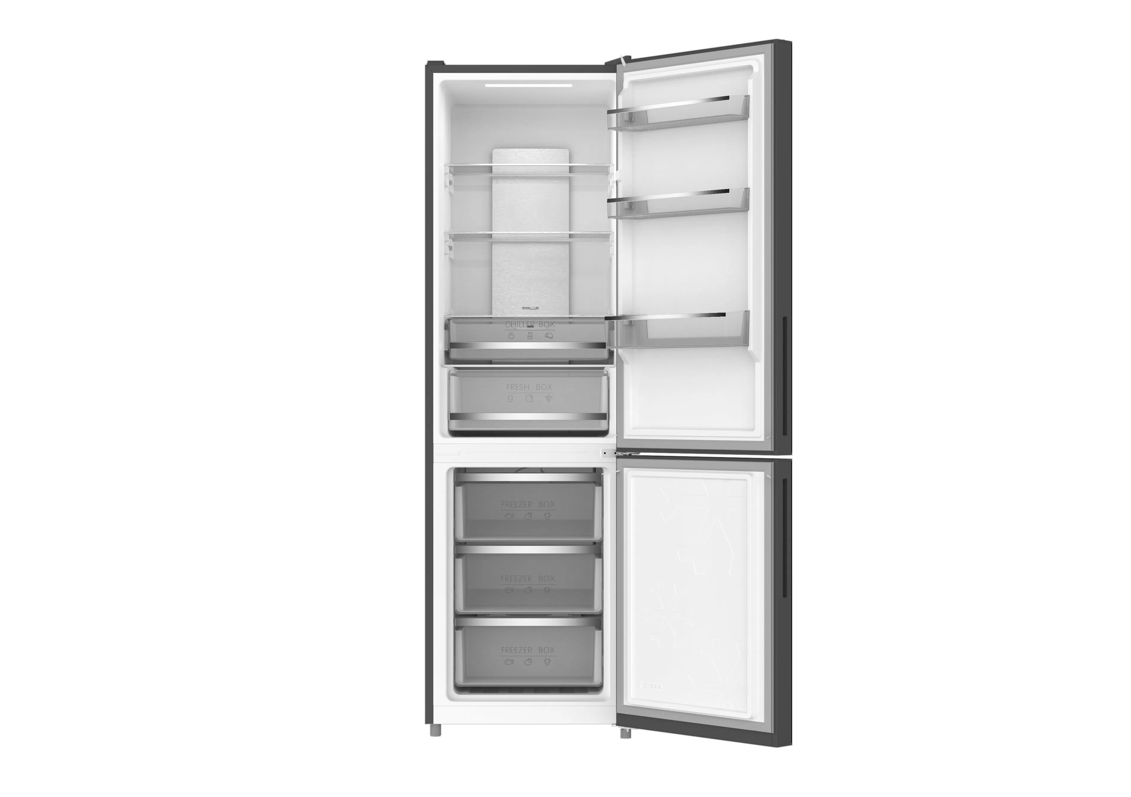 344L Combi No Frost Refrigerator Two Door Home Kitchen Appliance