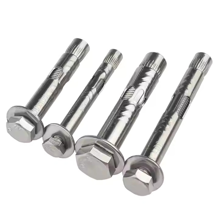 Анкерный болт с гайкой и клином для полых стен