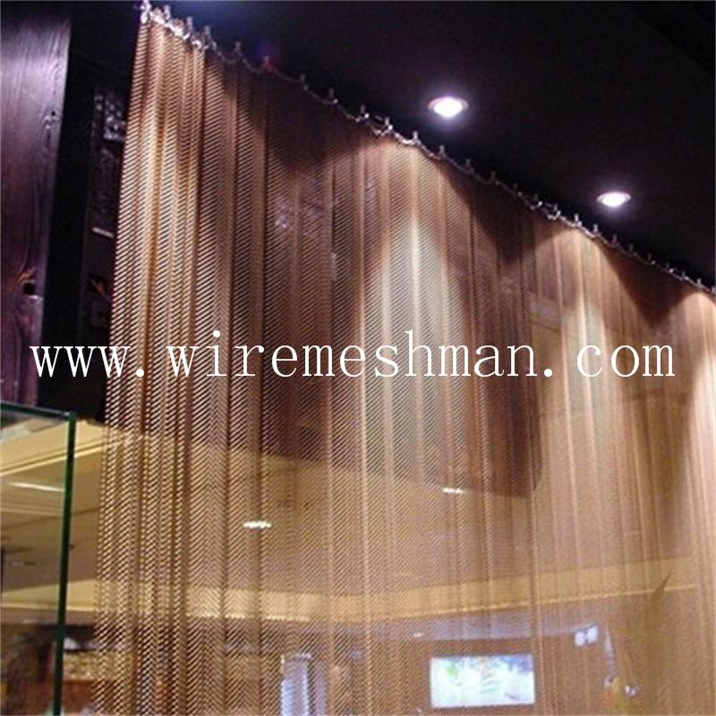 Stainless Steel Wire Mesh Curtain for Elegant Home Decor