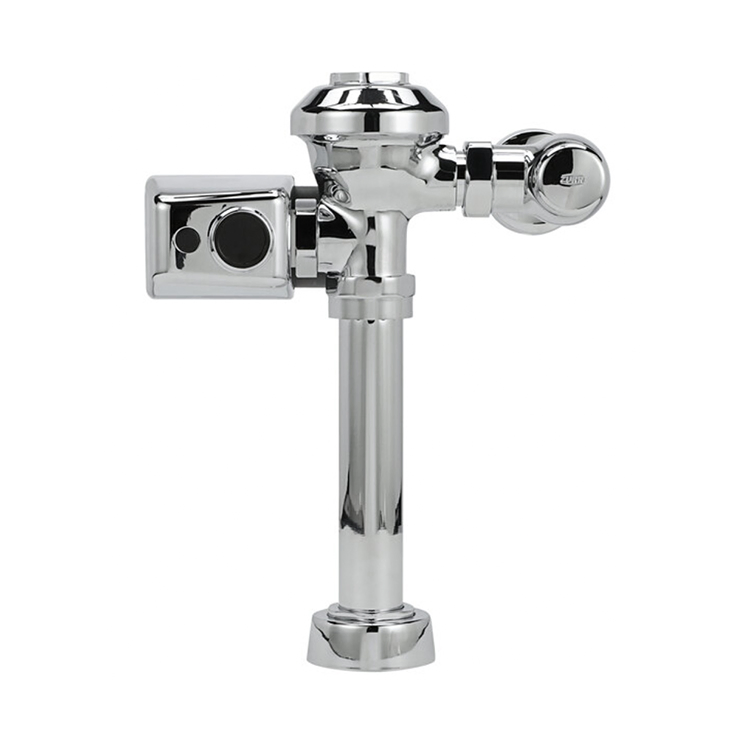 Chrome Plated Single Urinal Manual Flush Valve for Toilet