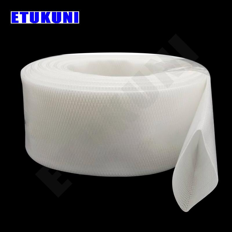 Irrigation System of PVC Canvas Lay Flat Water Fighting Discharge Hose Canvas Braided Hose Pipe for