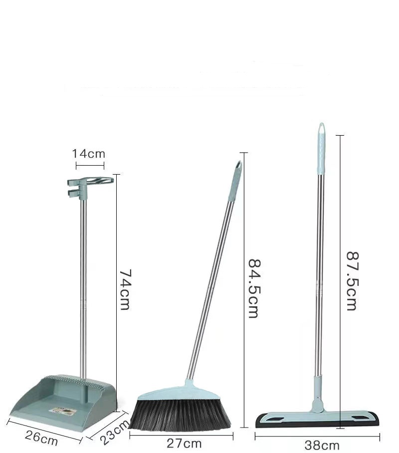 Household Floor Cleaning Sweeper and Dustpan