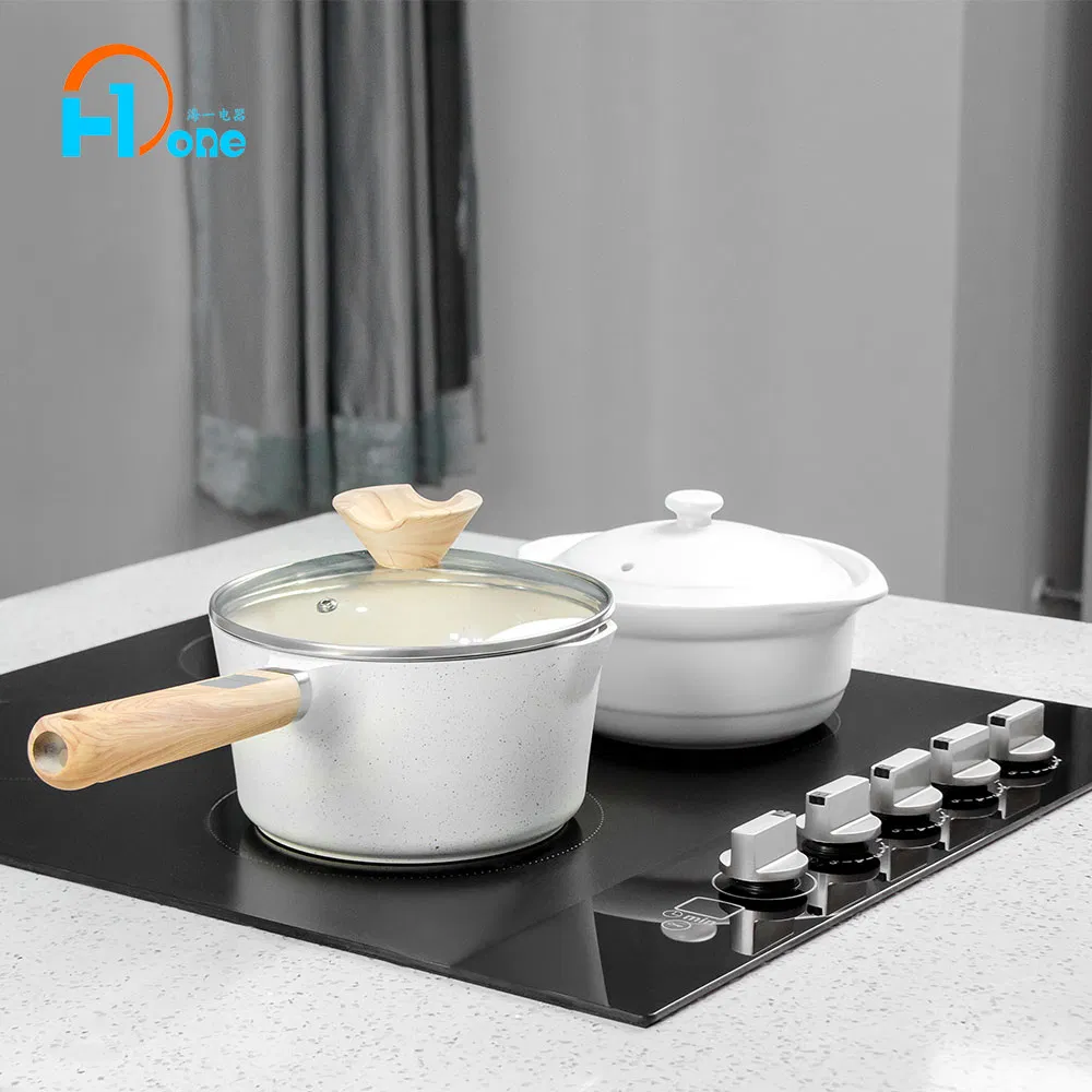 60cm Built-in Ceramic Hob with 4 Fast Heat Zones and Side Rotary Controls