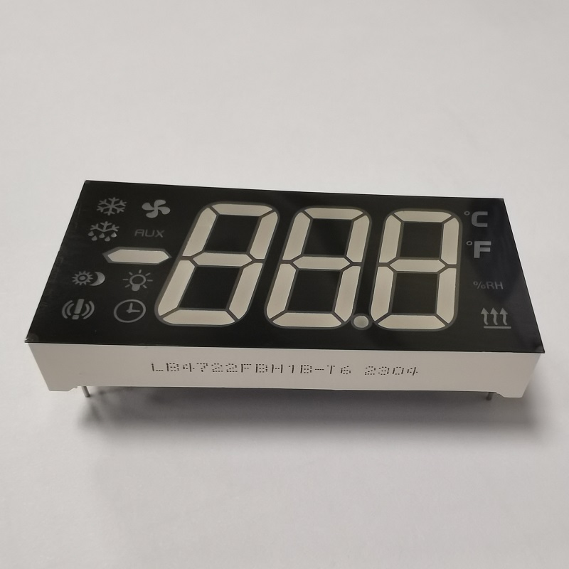 Ultra Bright Orange 7 Segment LED Display for Refrigerators