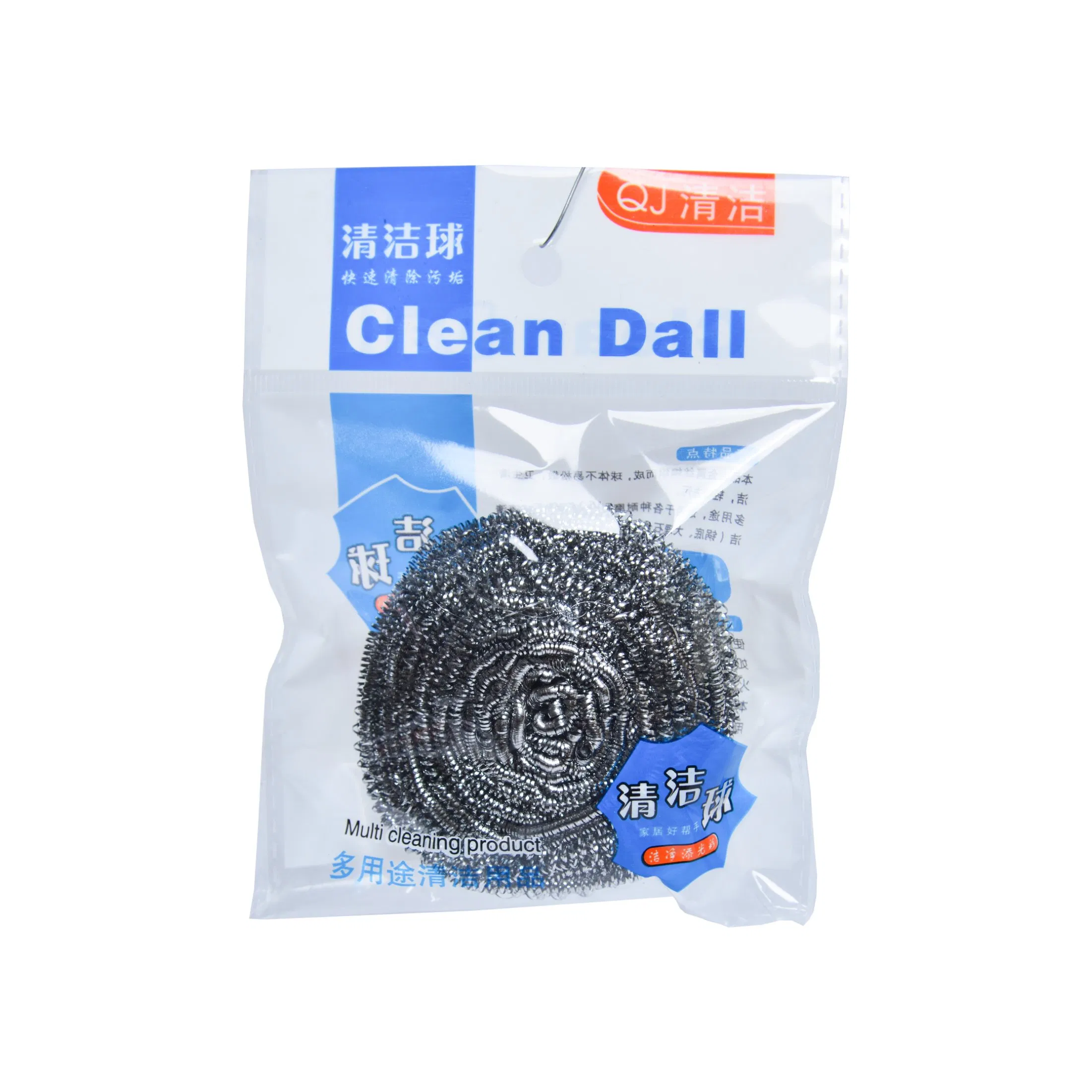 Fast Shipping Metal Scrubber 410/430 Stainless Steel Wire Ball Steel Wool Sponge