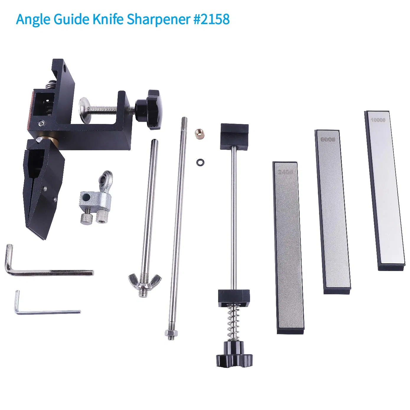 Fixed Angle Precison Diamond Knife Sharpener Kit System
