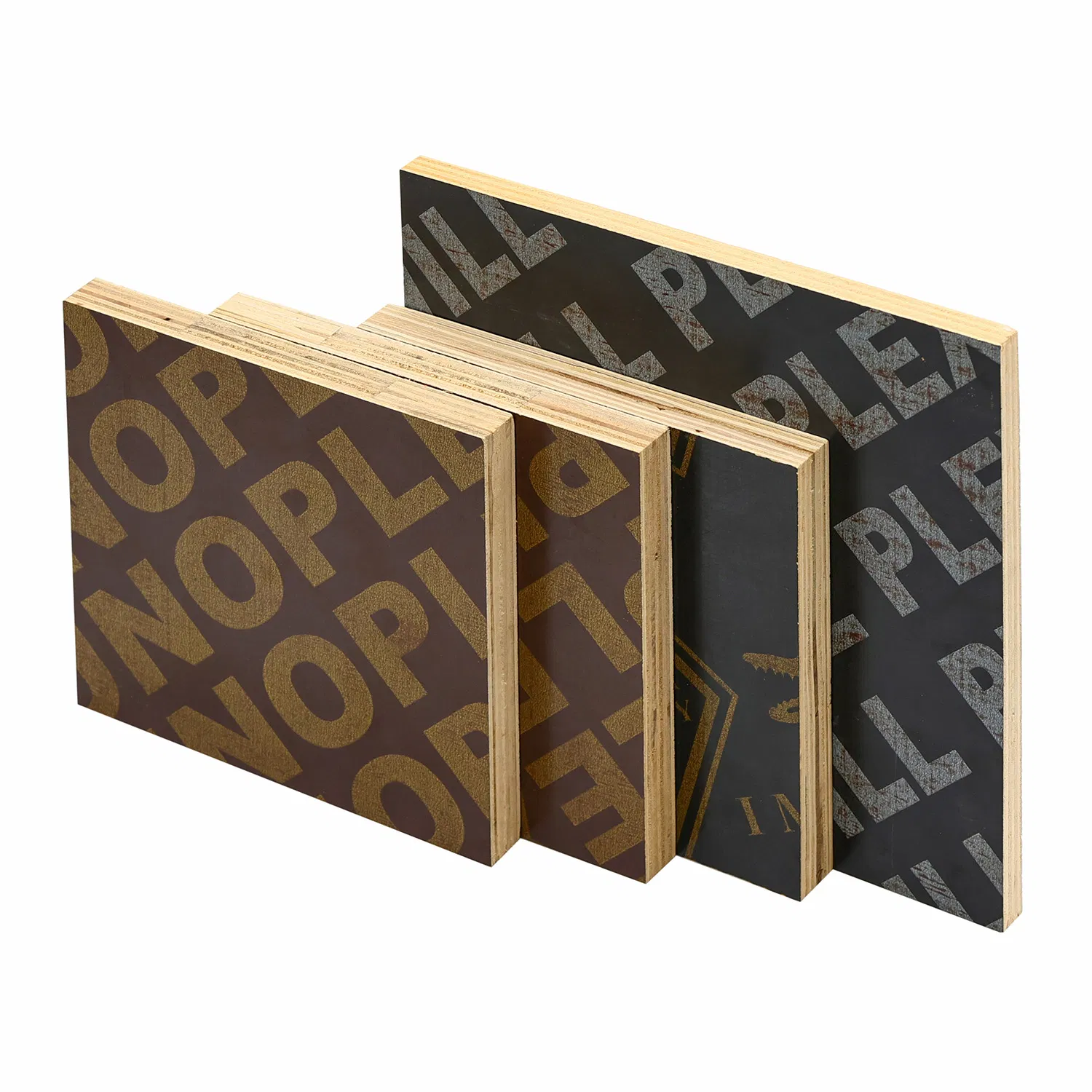 Construction Shuttering Board Phenolic Plywoods Black Finger Joint Recycled Concrete Formwork Film Faced Plywood