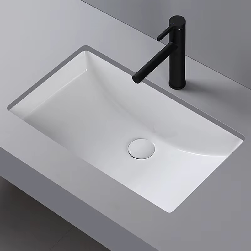 Bathroom Economic Hand Wash Basin Wholesale Cheap Price Undermount Ceramic Sink