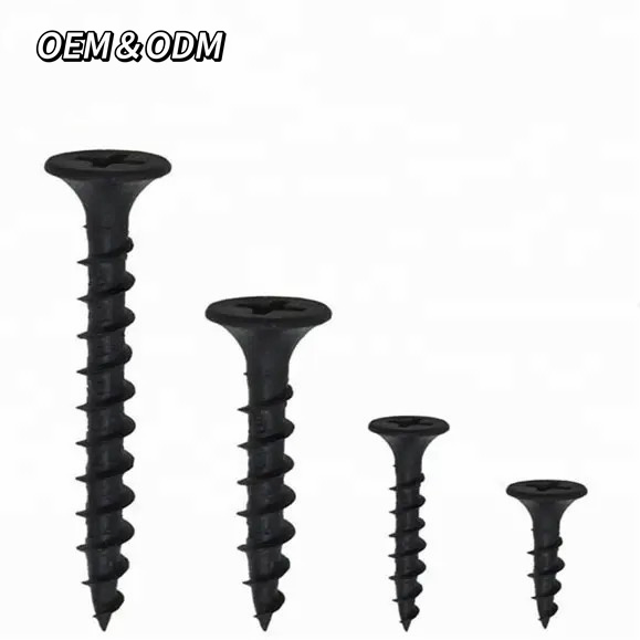 Zinc Plate Torx Head Self Tapping Bugle Nickel Finish Fine Thread Black Metal 3.5X25 Phosphate Phosphated Drywall Screw