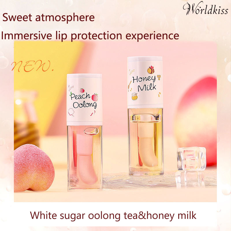 Wholesale Vegan Natural Lip Care Serum Long Lasting Hydrating Honey Lip Oil