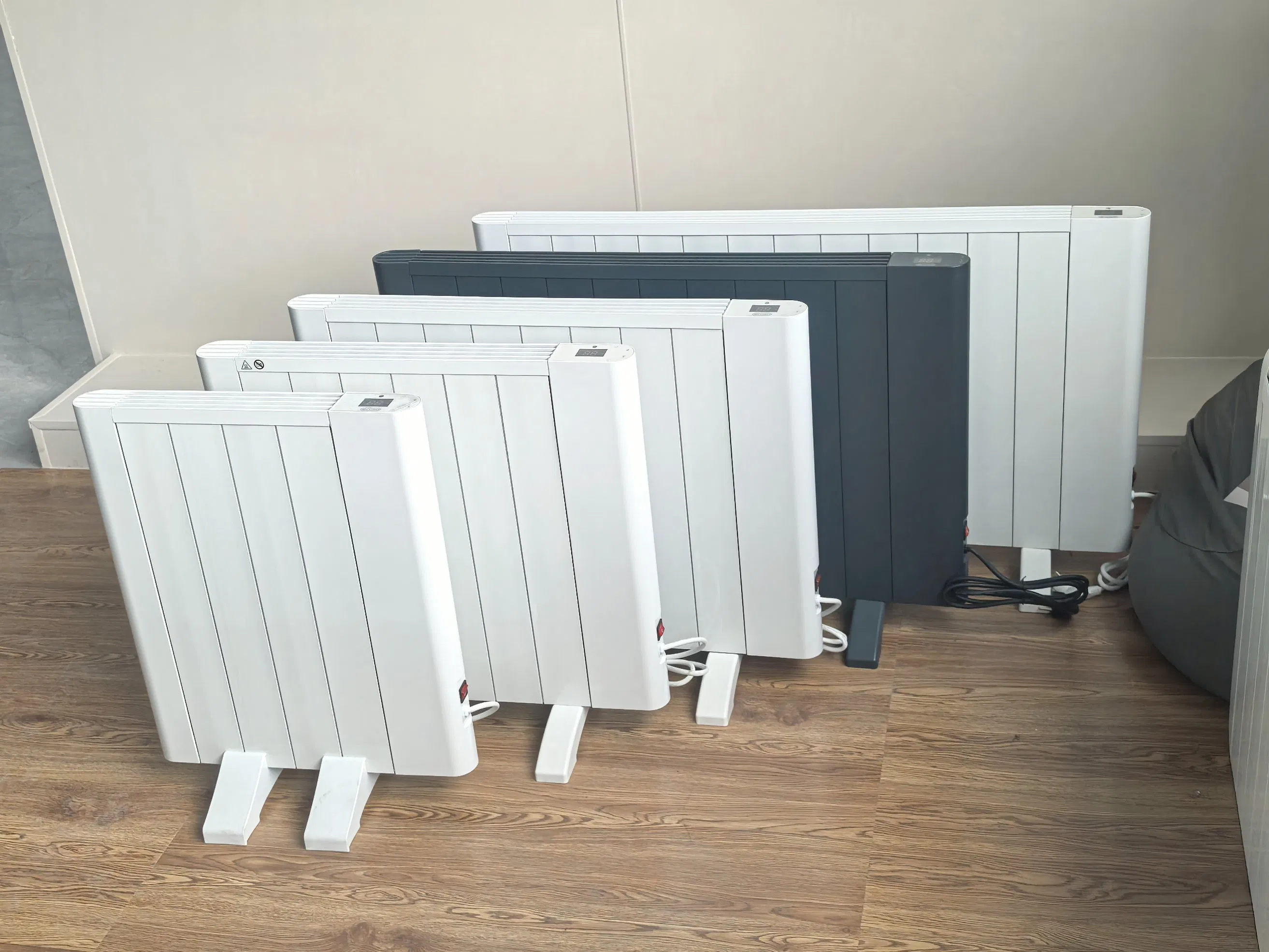Electric Radiator Low Consumption Ready Warm Thermal 10 Elements 1500W Wall or Stand
