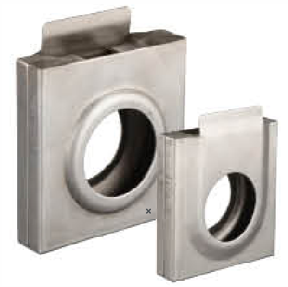 Steel Lock Box Single Bubble Protuberant