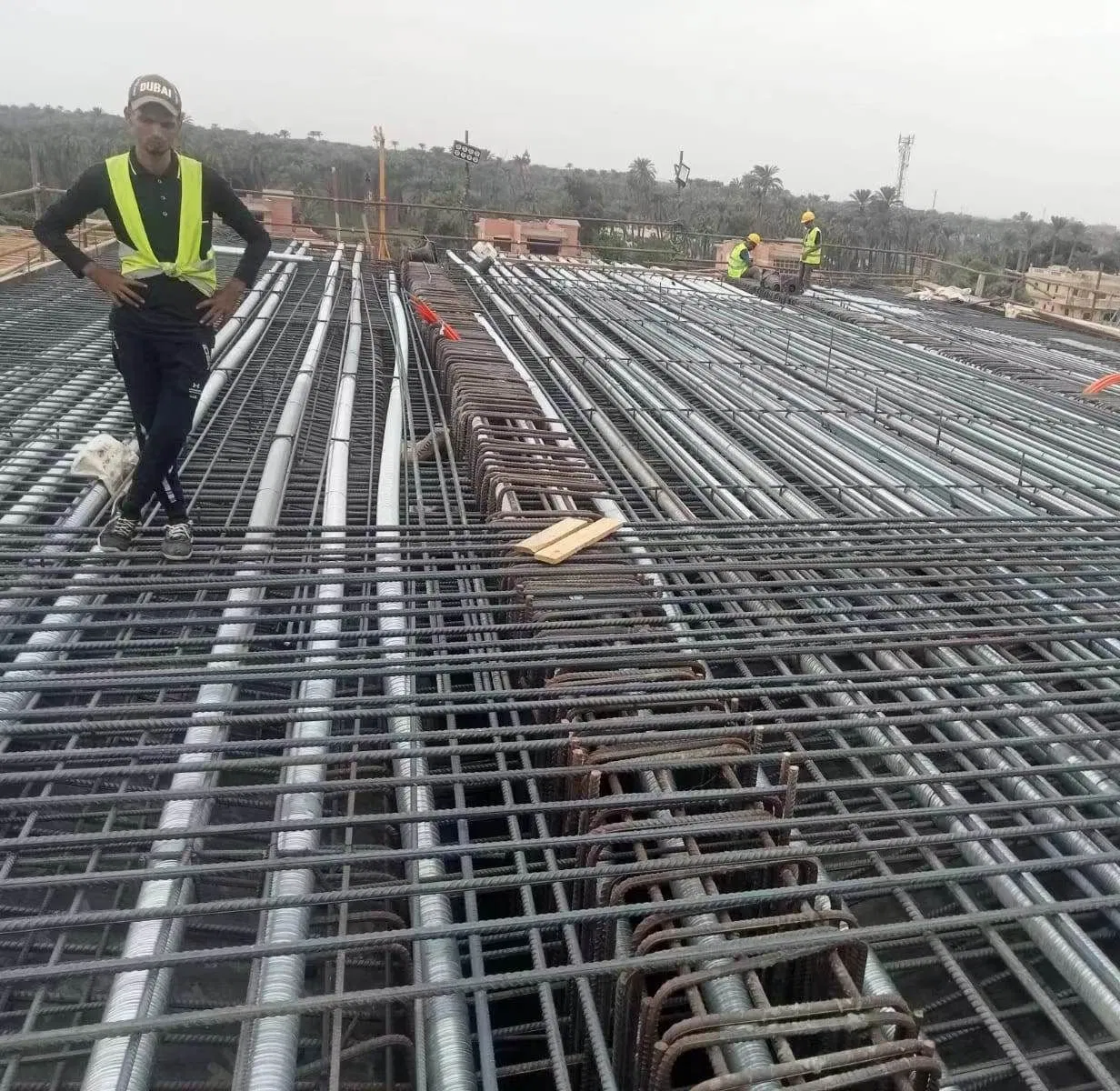 60 High Tension Corrugated Galvanized Prestressed Steel Metal Pipe for Pre-Stressed Concrete Bridge Construction
