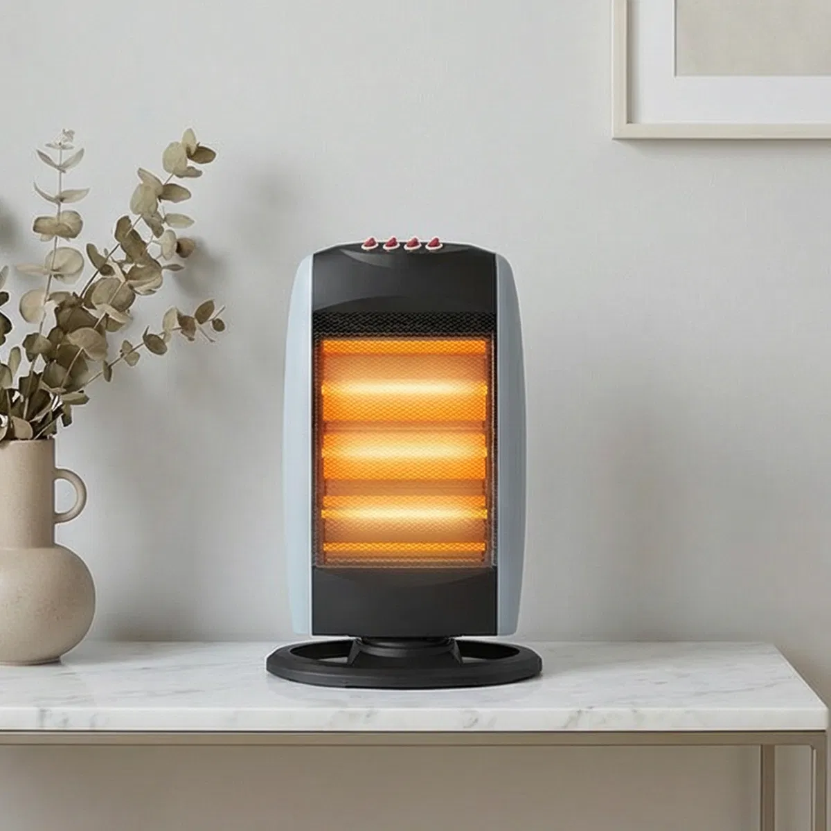 Quick Warm 800W Halogen Radiant Personal Heater