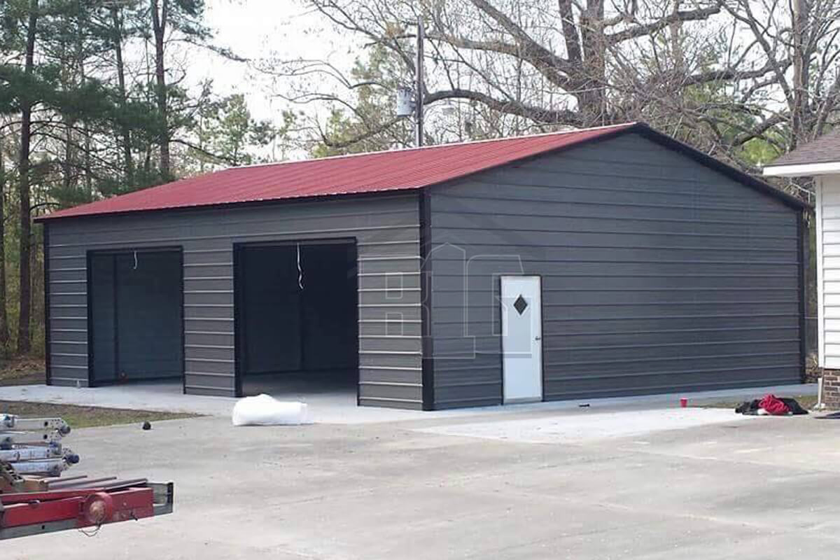 Custom Prefab Steel Garage Buildings Cheap Metal Carports for Sale