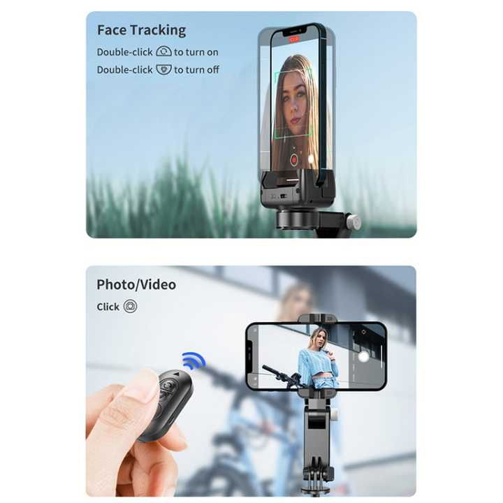 Стабилизатор Q18 Foldable Gimbal с моноподом и пультом