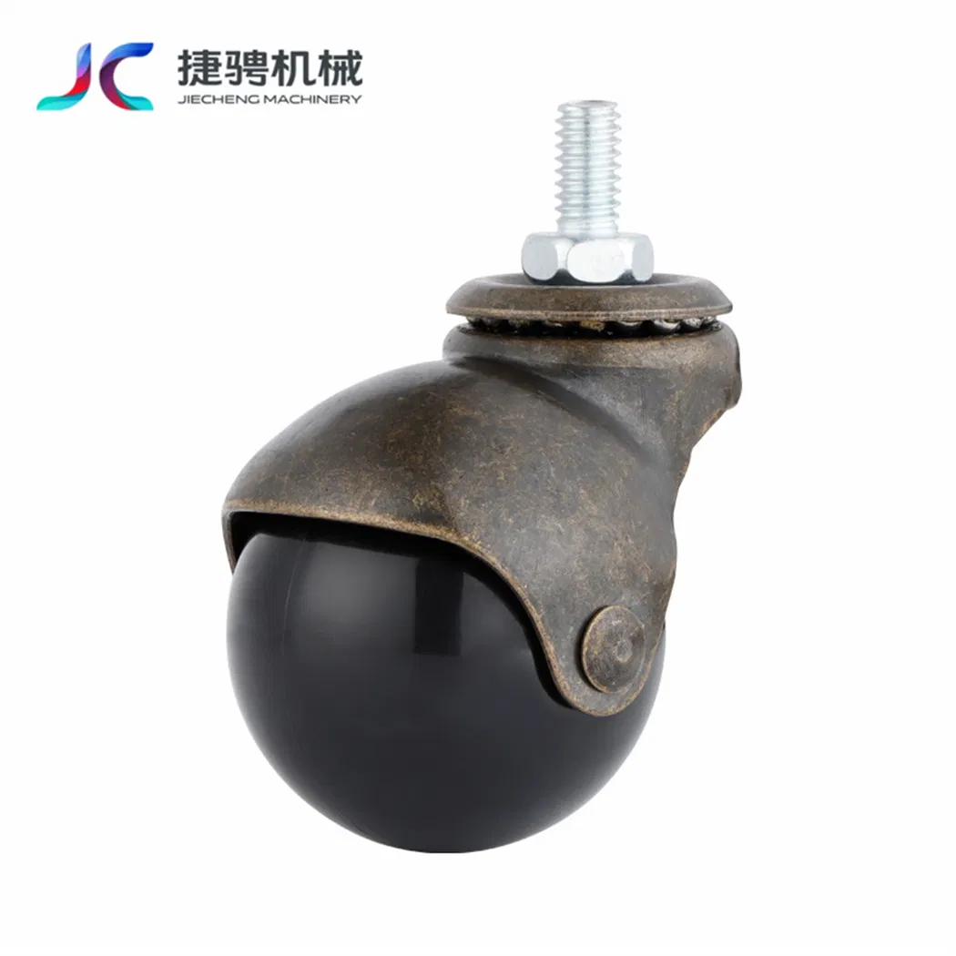 Earth Flat Bottom Ball Caster Furniture Sofa Wheel with Brake Universal Wheel