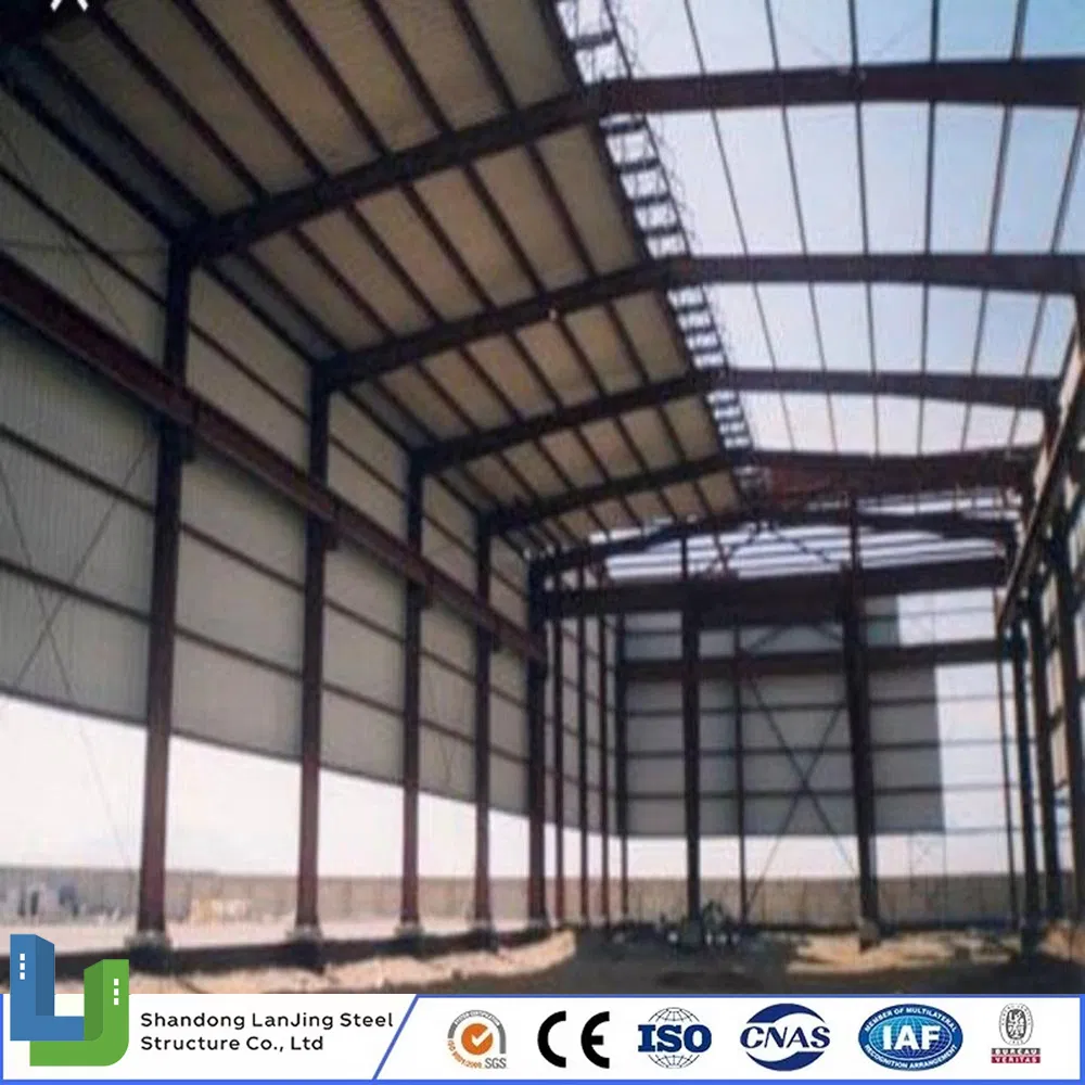 Durable Metal Shed Steel Structures Warehouse Prefabricated Building for Morocco/Sudan/Ivory Coast