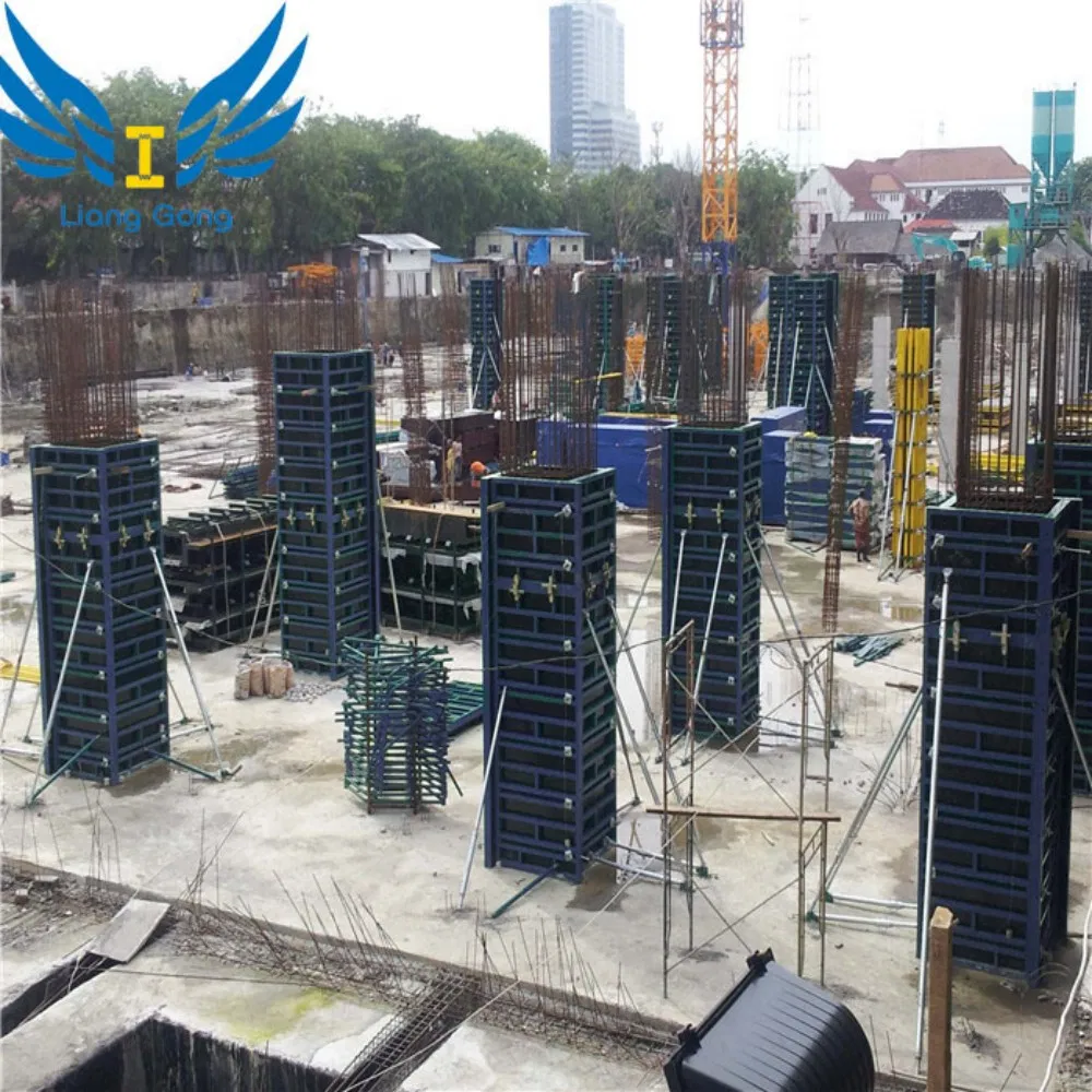 Hot Popular Efficient Lightweight Painted Firm Steel-Framed Wall and Column Formwork