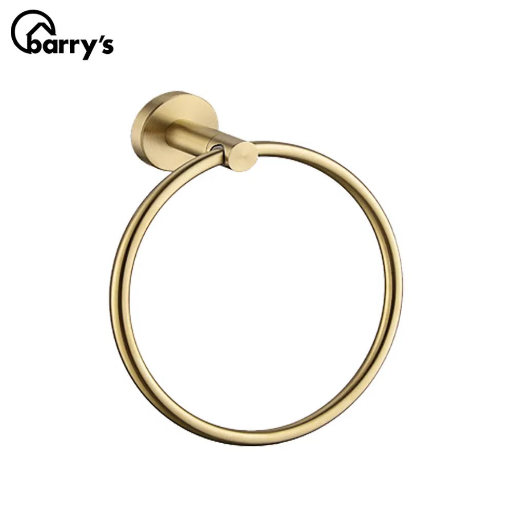 Полотенцедержатель для ванной 304 нержавеющая сталь золото