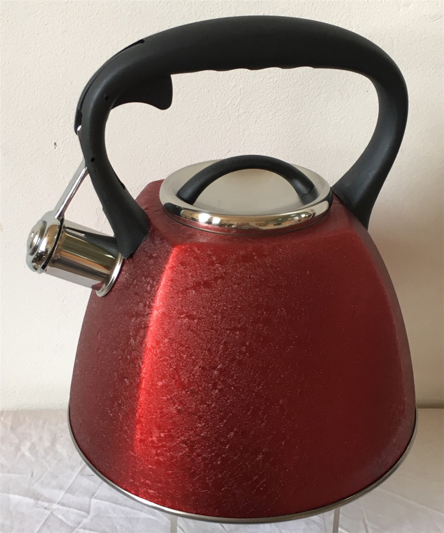 Stainless Steel Kitchenware 3.0 Liter Stainless Steel Teapot in Color Painting Kitchen Appliance