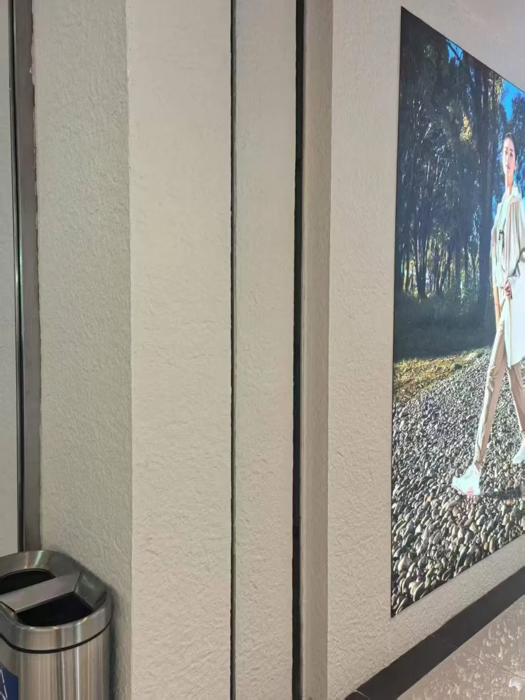 Bendable Stone Film, Ultra-Thin and Lightweight, Fast Installation, Support for Large Customization