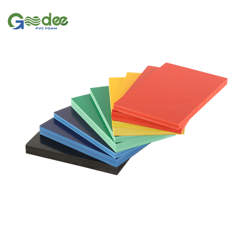 Customized Colored PVC Foam Board Pink 12mm PVC Foam Board for Kitchen Cabinet