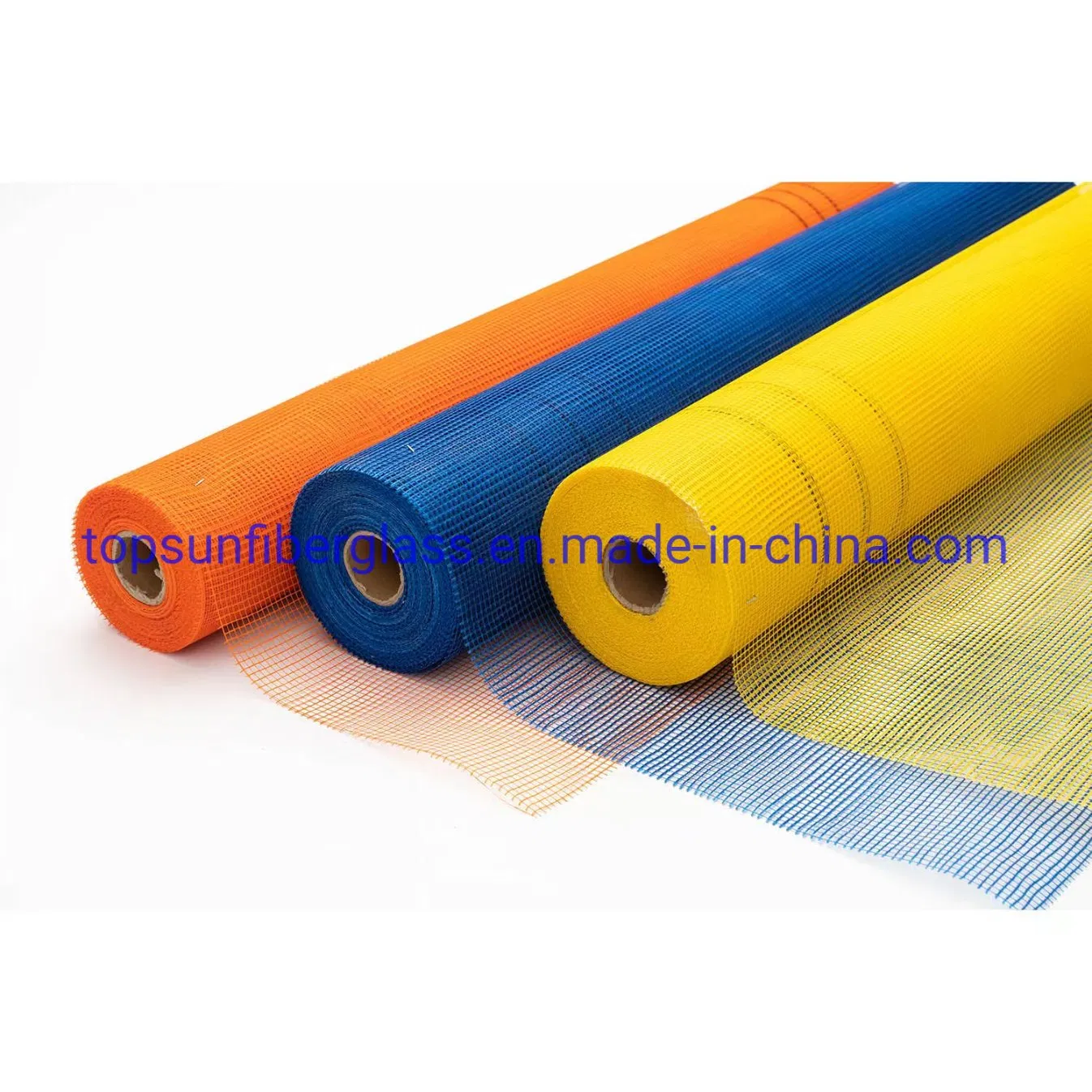 Fire Retardant & Fireproof Material Glass Rock Wool Materials 45GSM 3mm× 3mm Fiberglass Mesh