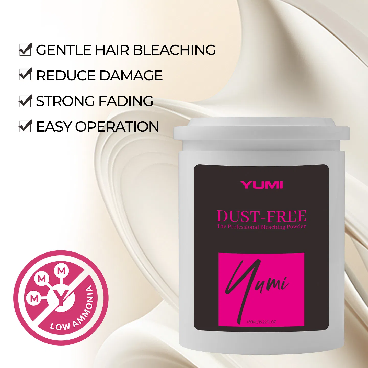 Factory Customized OEM/ODM Professional Use Salon Hair Color Bleaching Powder