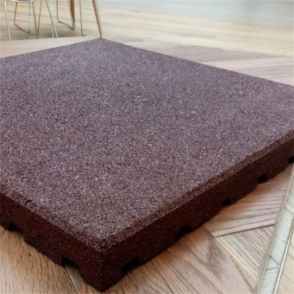 40mm Rubber Mat Tile Safety Playground Rubber Matting for Outdoors