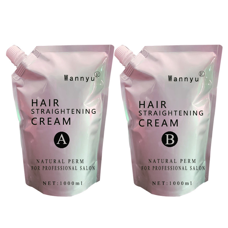 Professional Saloon Use and Cream Form Alkaline Hair Straight Cream