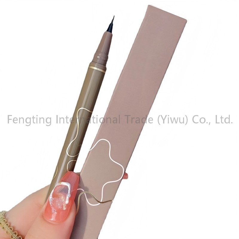 Waterproof, Smudge-Proof, Quick Dry, 12 H Wear Ultra Fine Easy-Use Liquid Eyeliner Pencil