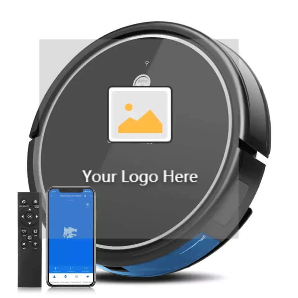 Assistant-Compatibility Wet Dry Mop Floor Cleaning Robot