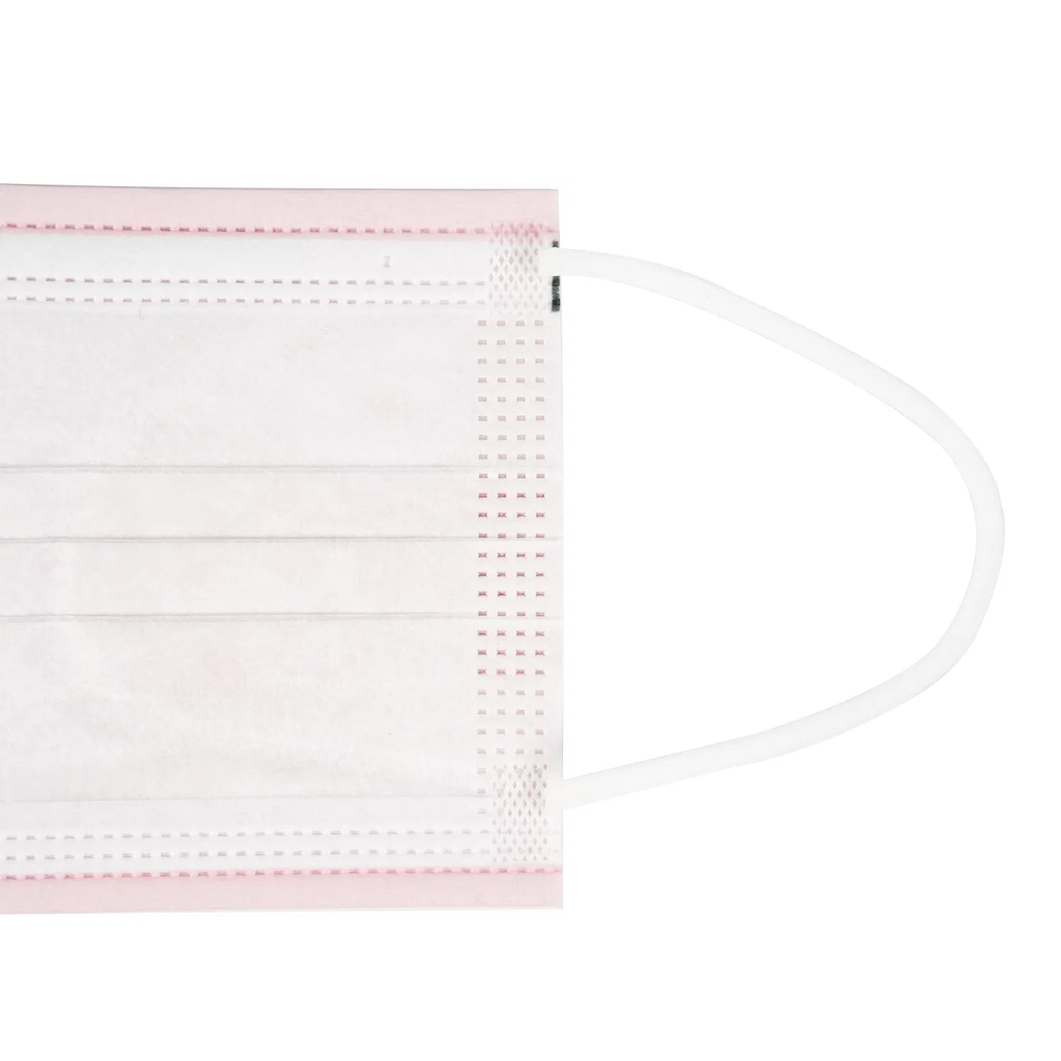 High Filtration Efficiency Dustproof Pink Disposable Face Shield