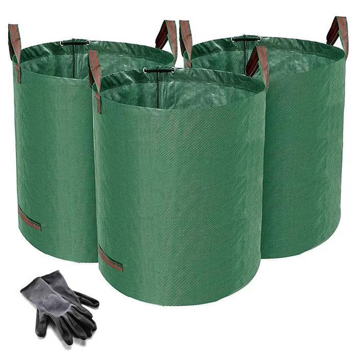 Прочный садовый мешок для листьев 270 л