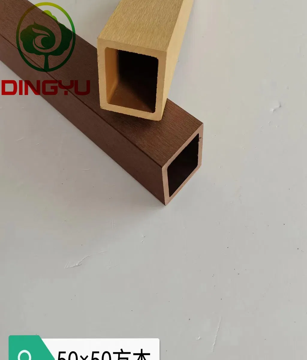 Waterproof Long Lasting Decorative Landscape Walkway WPC Wood Plastic Composite Railing