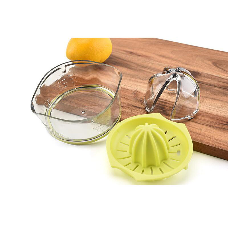 8oz Kitchen Gadget Tool Measuring Cup and Strainer Manual Hand Squeezer Citrus Lemon Orange Juicer Bl12106